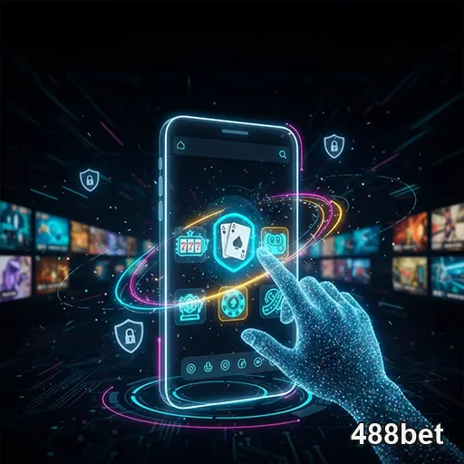 Imagem do aplicativo 488bet mostrando opções de apostas e onde jogar na plataforma 488bet